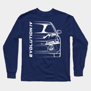 Lancer Evolution IV Silhouette Long Sleeve T-Shirt